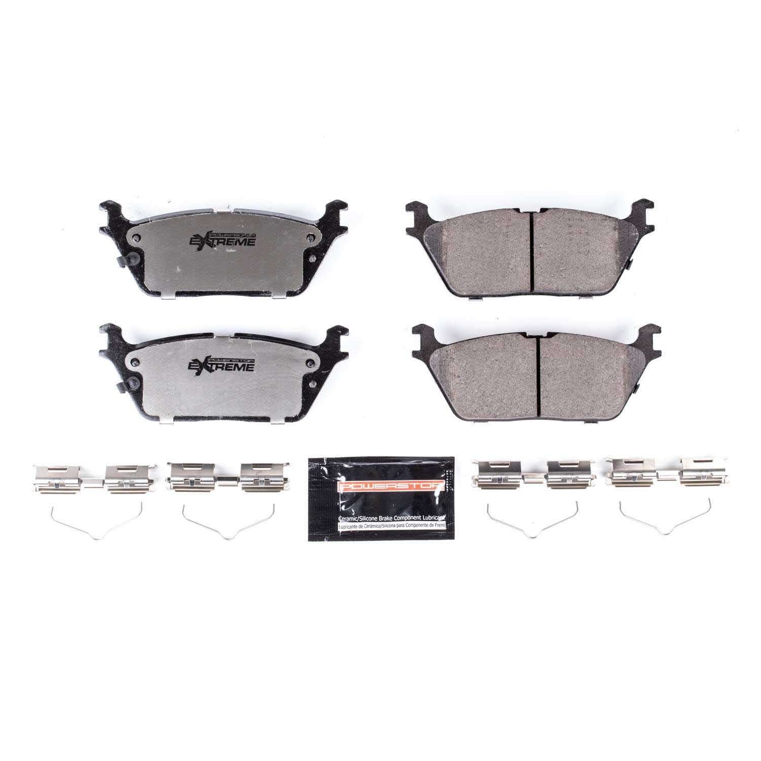PowerStop Power Stop 2019 Ram 1500 Rear Z36 Truck & Tow Brake Pads w/Hardware Z36-2169