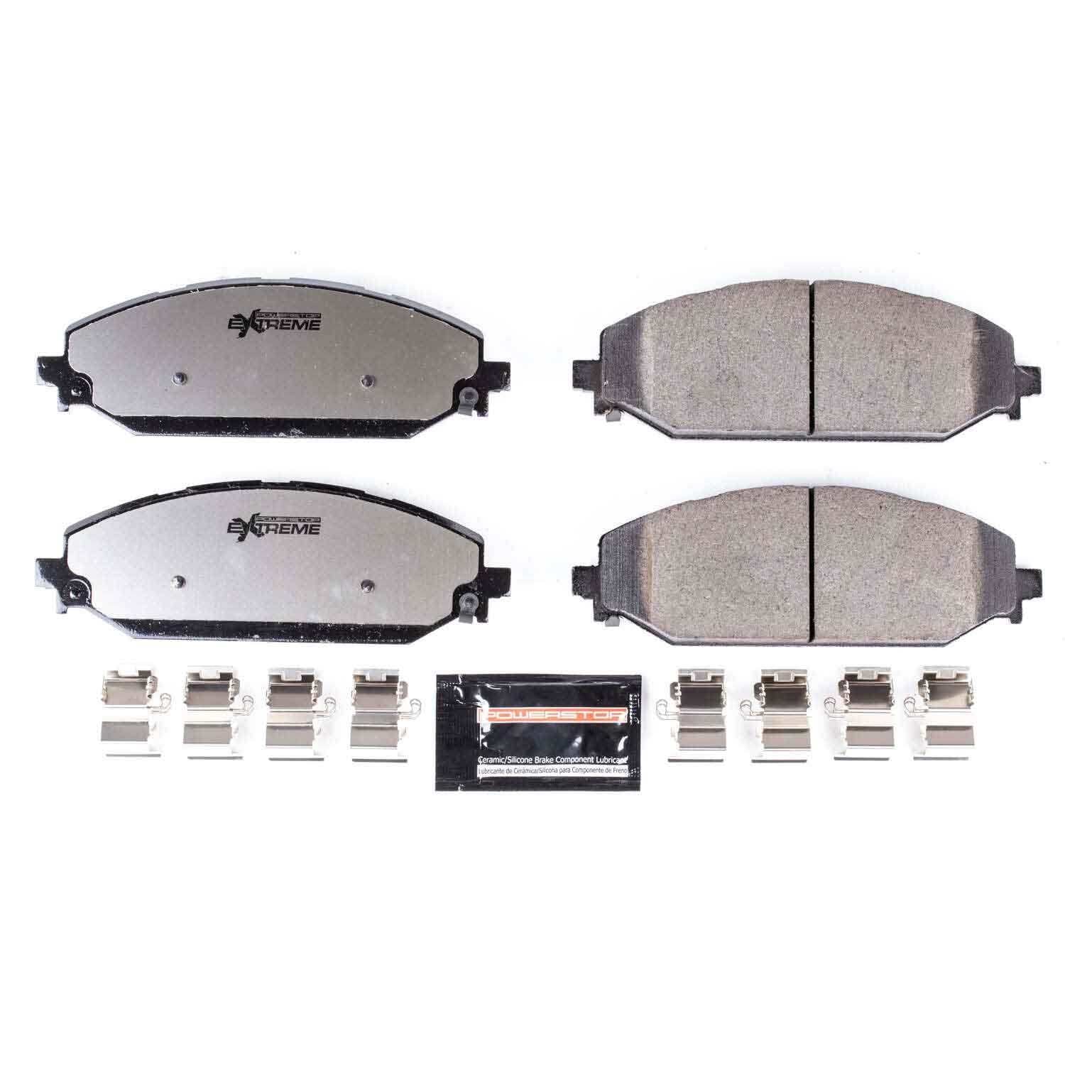 PowerStop Power Stop 2019 Ram 1500 Front Z36 Truck & Tow Brake Pads w/Hardware Z36-2179