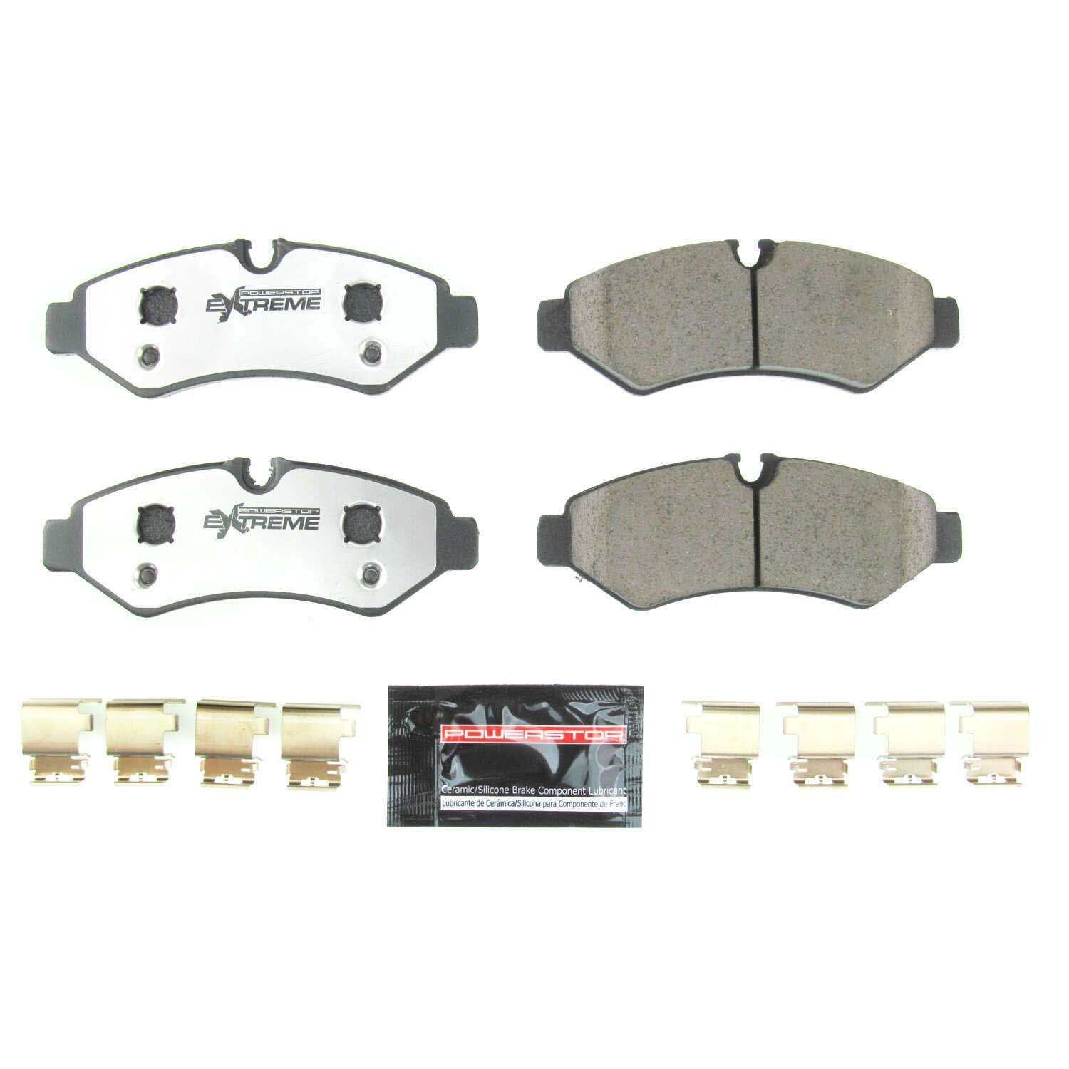 Power Stop 2019 Freightliner Sprinter 1500 Rear Z36 Truck & Tow Brake Pads w/Hardware Z36-2201