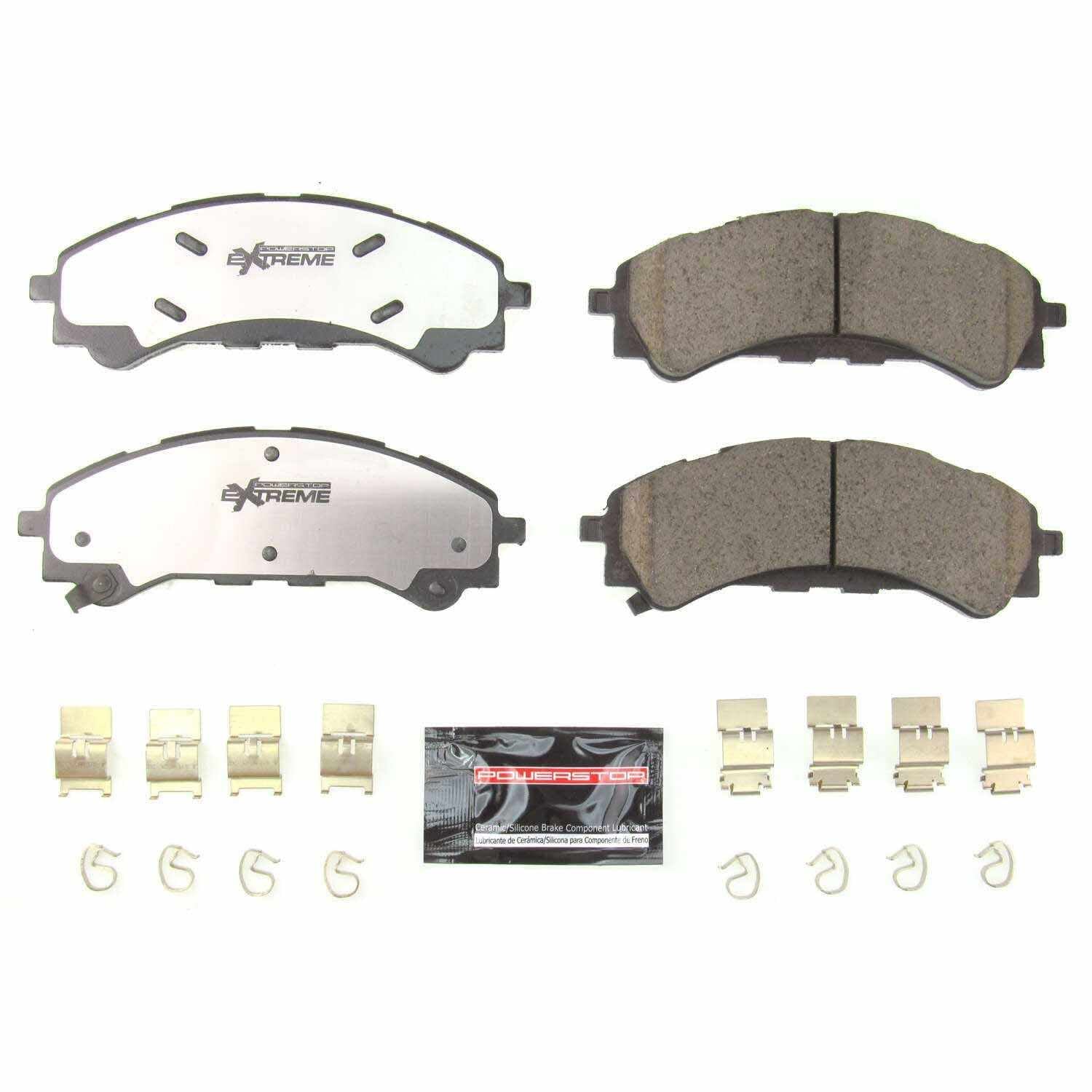 Power Stop 2019 Ford Ranger Front Z36 Truck & Tow Brake Pads w/Hardware Z36-2216