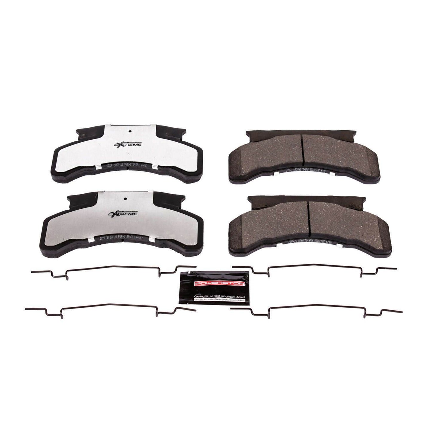 PowerStop Power Stop 93-97 Chevrolet B7 Front or Rear Z36 Truck & Tow Brake Pads w/Hardware Z36-224