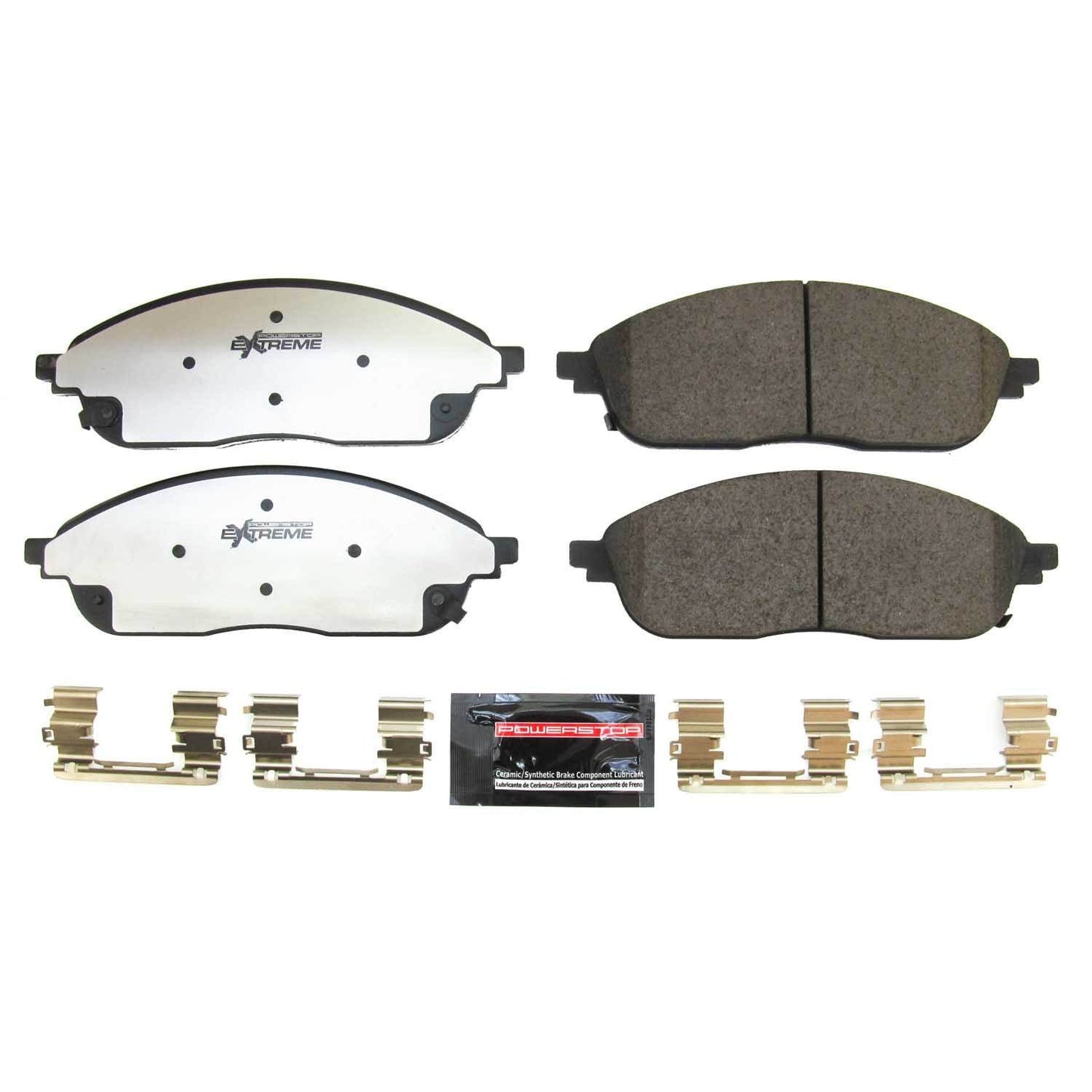 PowerStop Power Stop 2022 Jeep Grand Cherokee Front Z36 Truck & Tow Brake Pads w/Hardware Z36-2436