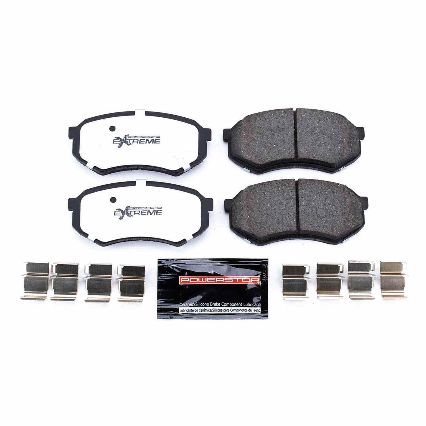 PowerStop Power Stop 88-91 Mazda 929 Front Z36 Truck & Tow Brake Pads w/Hardware Z36-389