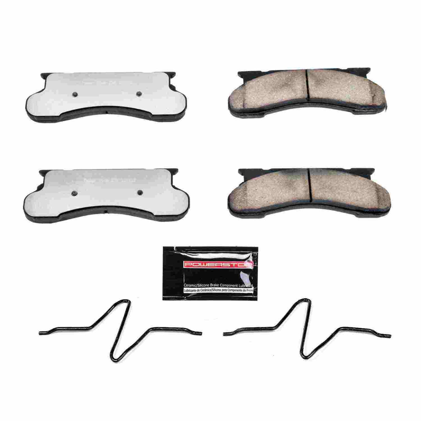 PowerStop Power Stop 76-91 Ford E-250 Front Z36 Truck & Tow Brake Pads w/Hardware Z36-450