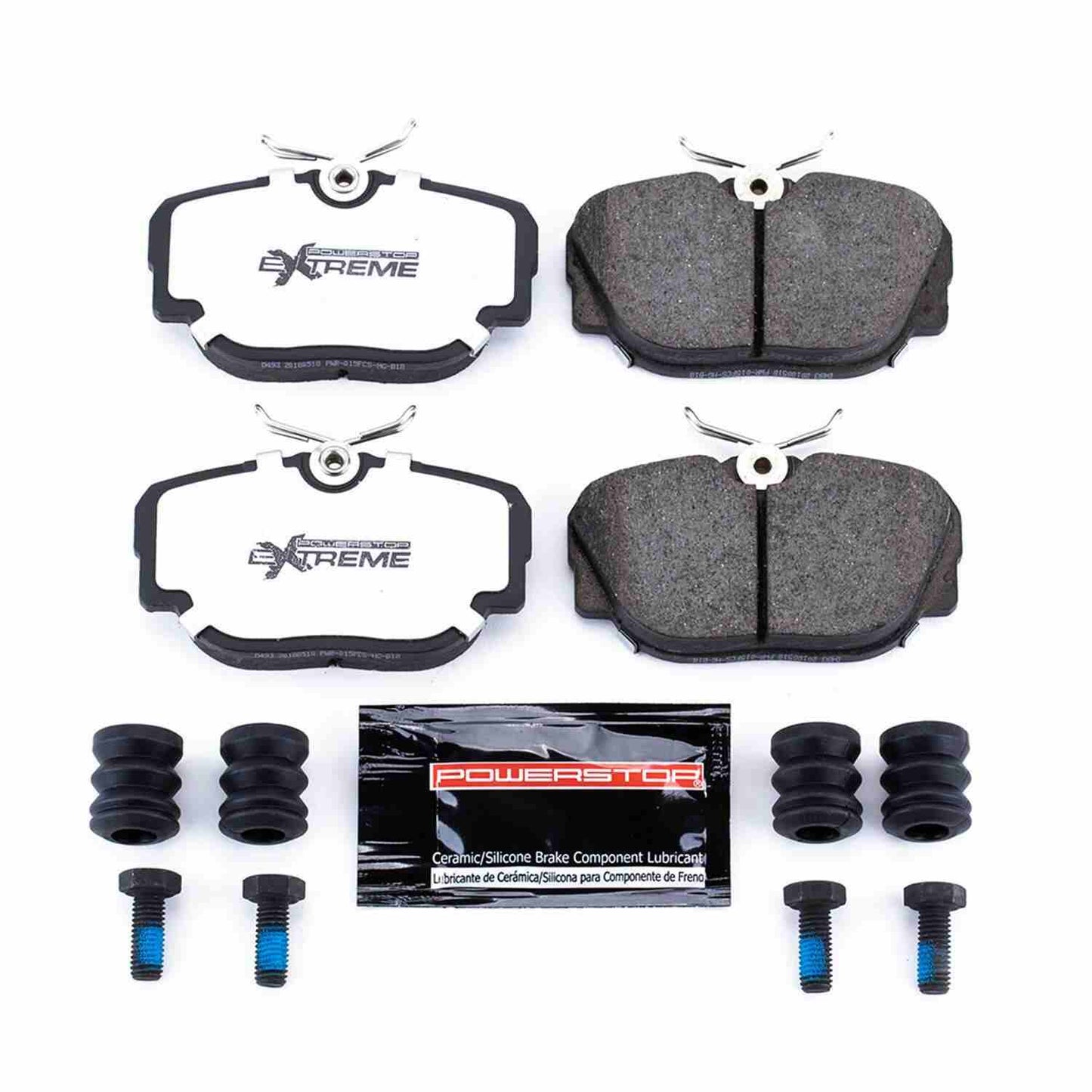 PowerStop Power Stop 1991 BMW 318i Front or Rear Z36 Truck & Tow Brake Pads w/Hardware Z36-493