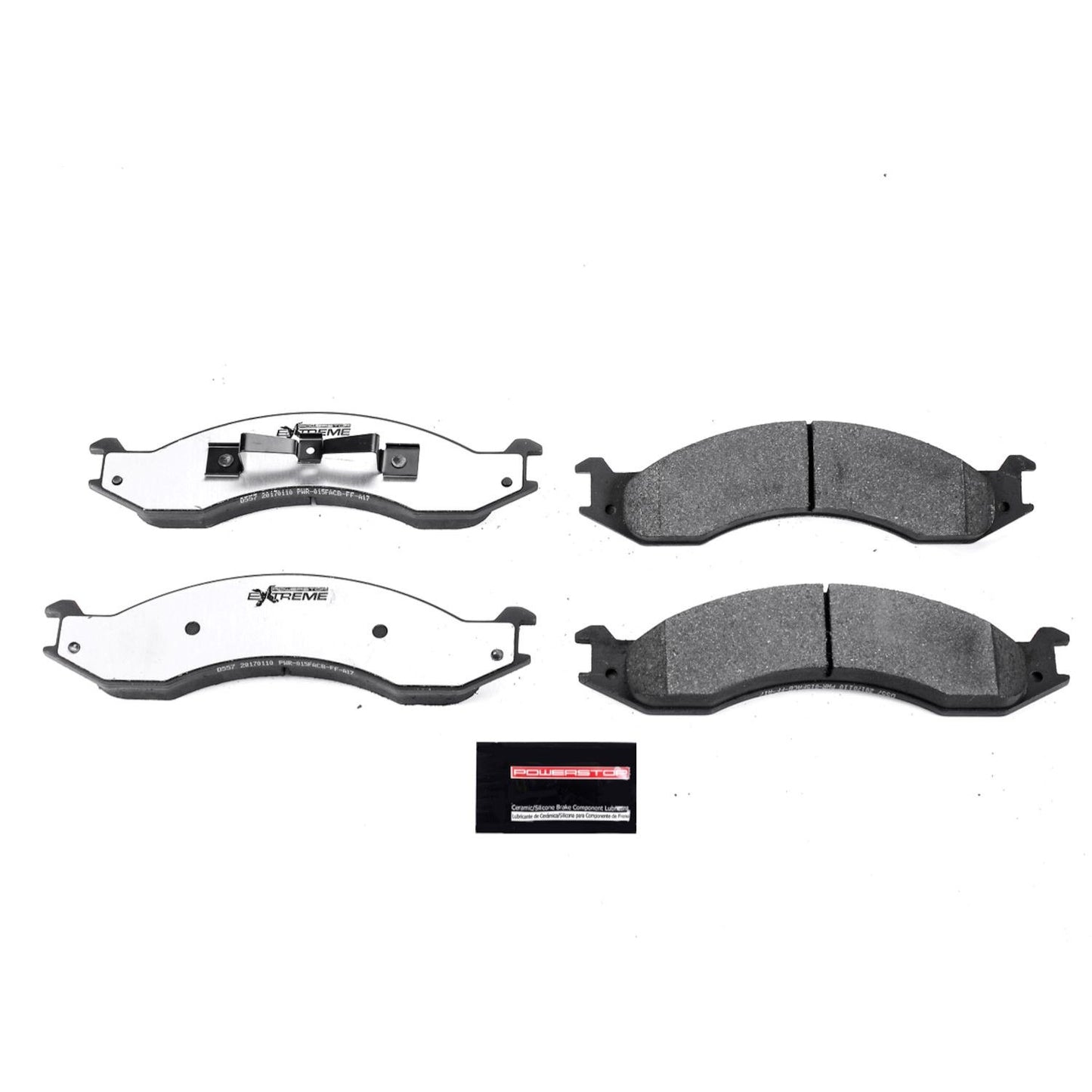 PowerStop Power Stop 92-94 Ford E-250 Front Z36 Truck & Tow Brake Pads w/Hardware Z36-557