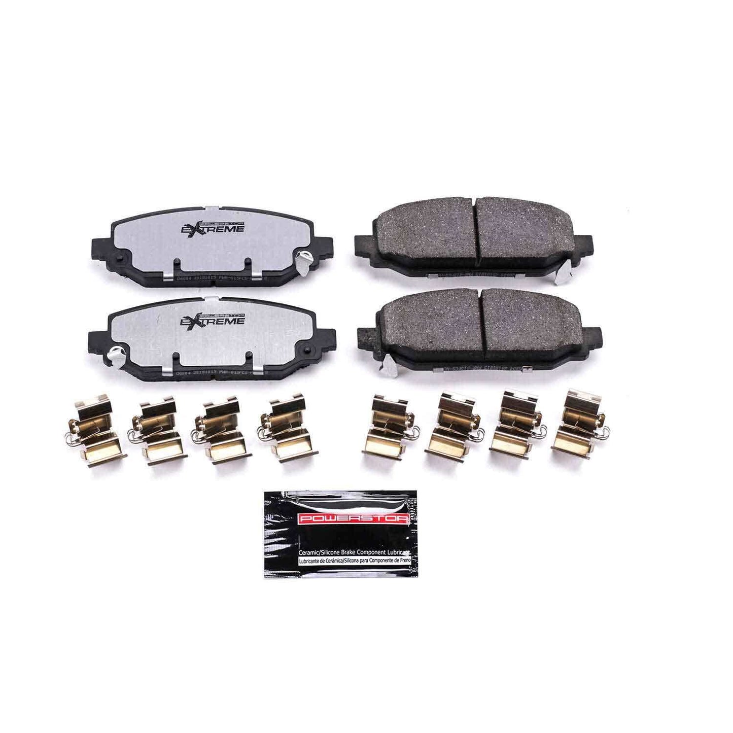 PowerStop Power Stop 18-19 Jeep Wrangler Rear Z36 Truck & Tow Brake Pads w/Hardware Z36-6004