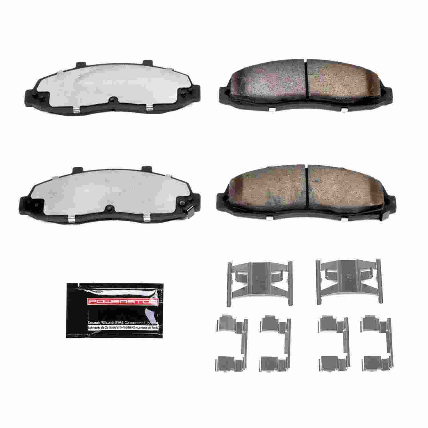 PowerStop Power Stop 97-03 Ford F-150 Front Z36 Truck & Tow Brake Pads w/Hardware Z36-679