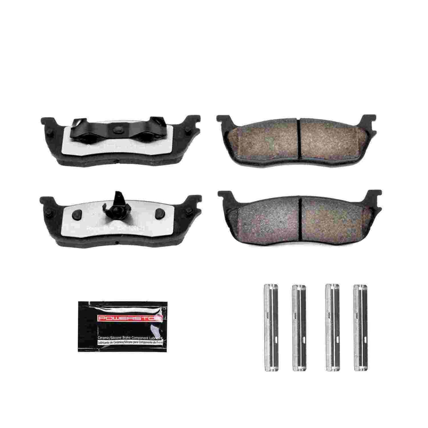 PowerStop Power Stop 97-02 Ford Expedition Rear Z36 Truck & Tow Brake Pads w/Hardware Z36-711