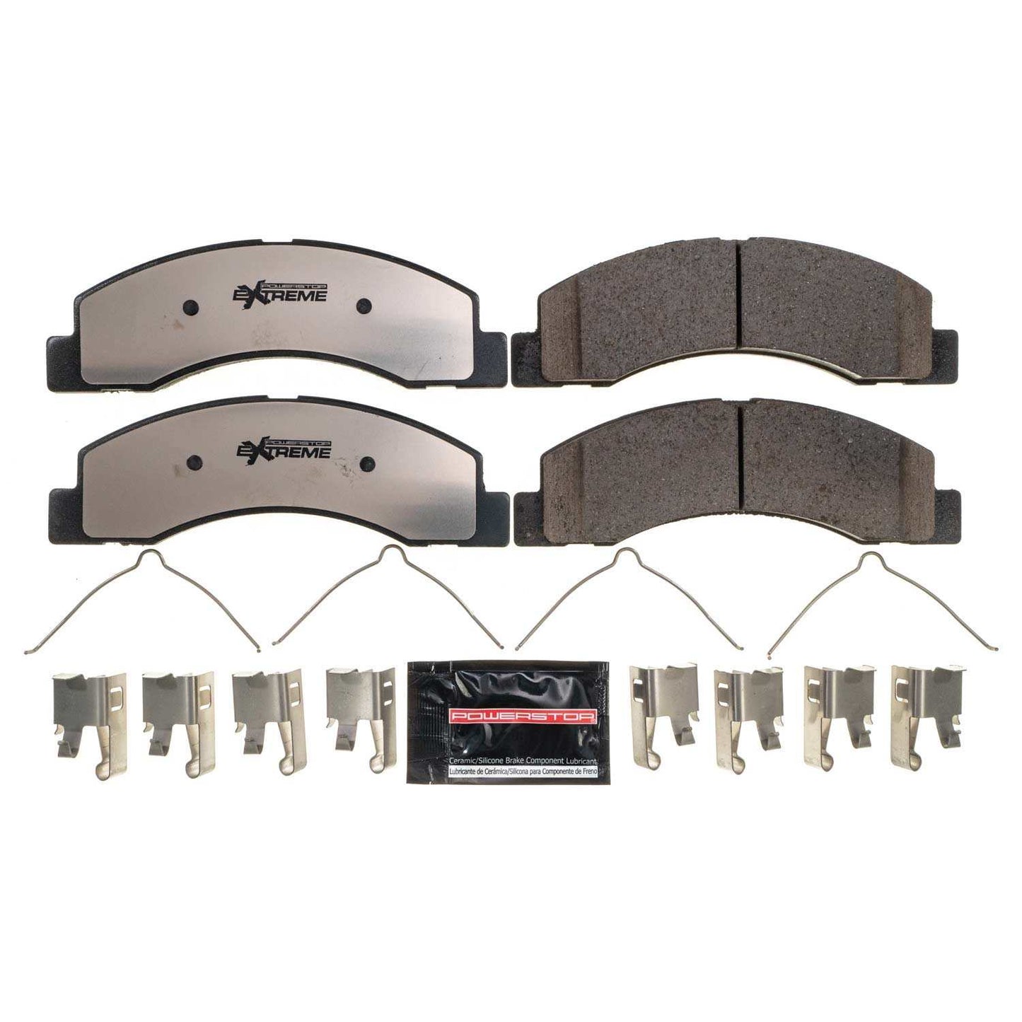PowerStop Power Stop 00-05 Ford Excursion Front Z36 Truck & Tow Brake Pads w/Hardware Z36-756