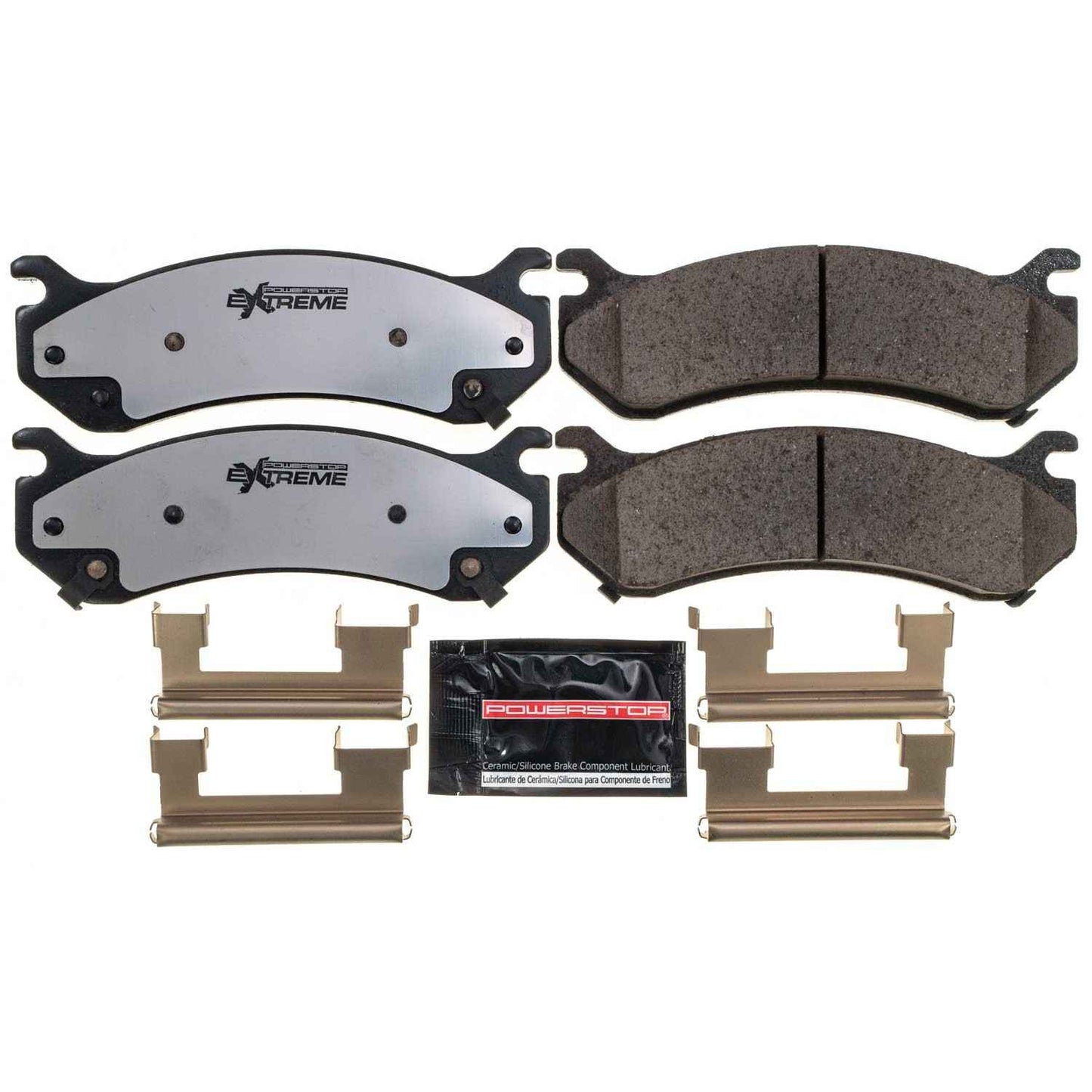 PowerStop Power Stop 02-06 Cadillac Escalade Front or Rear Z36 Truck & Tow Brake Pads w/Hardware Z36-785