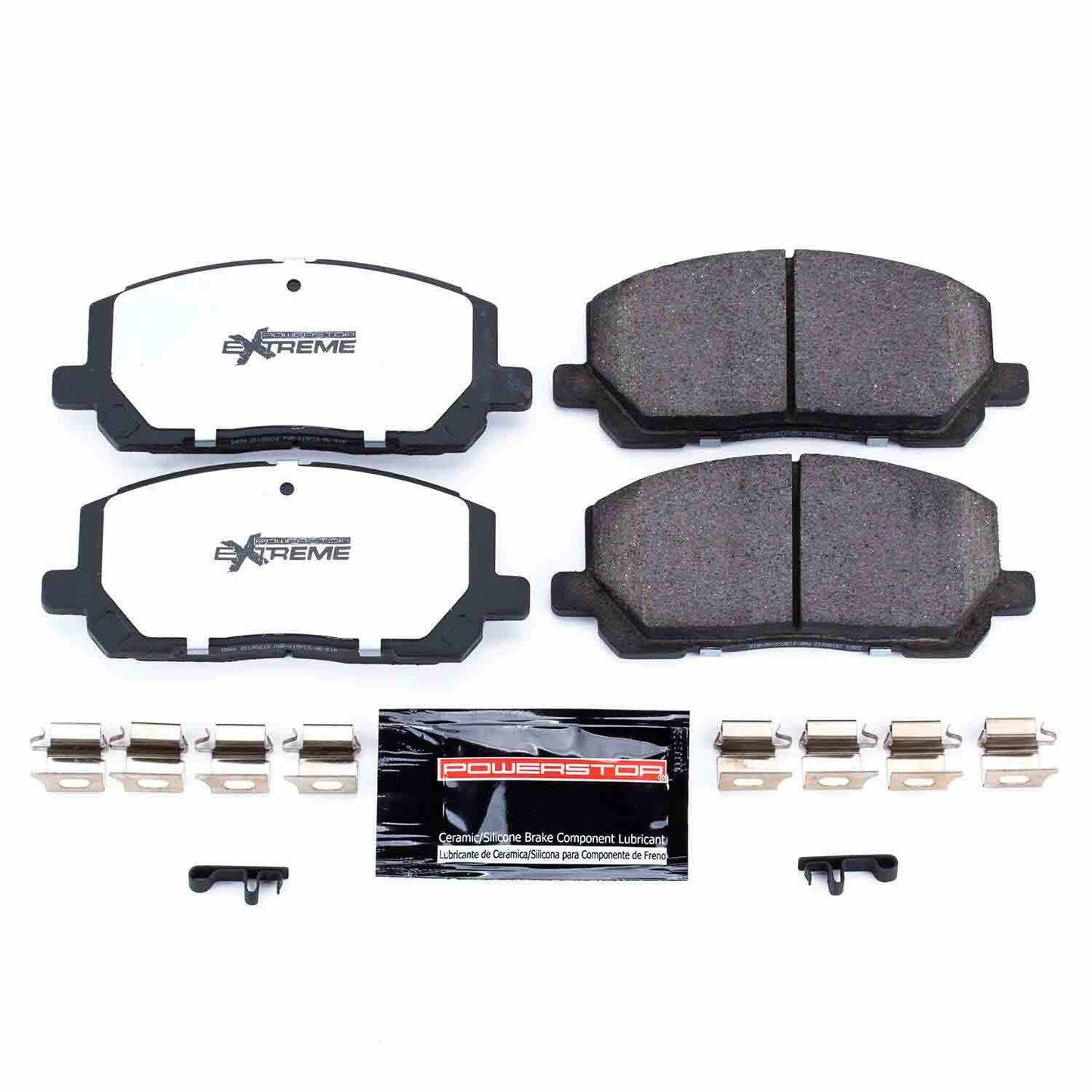PowerStop Power Stop 01-07 Toyota Highlander Front Z36 Truck & Tow Brake Pads w/Hardware Z36-884