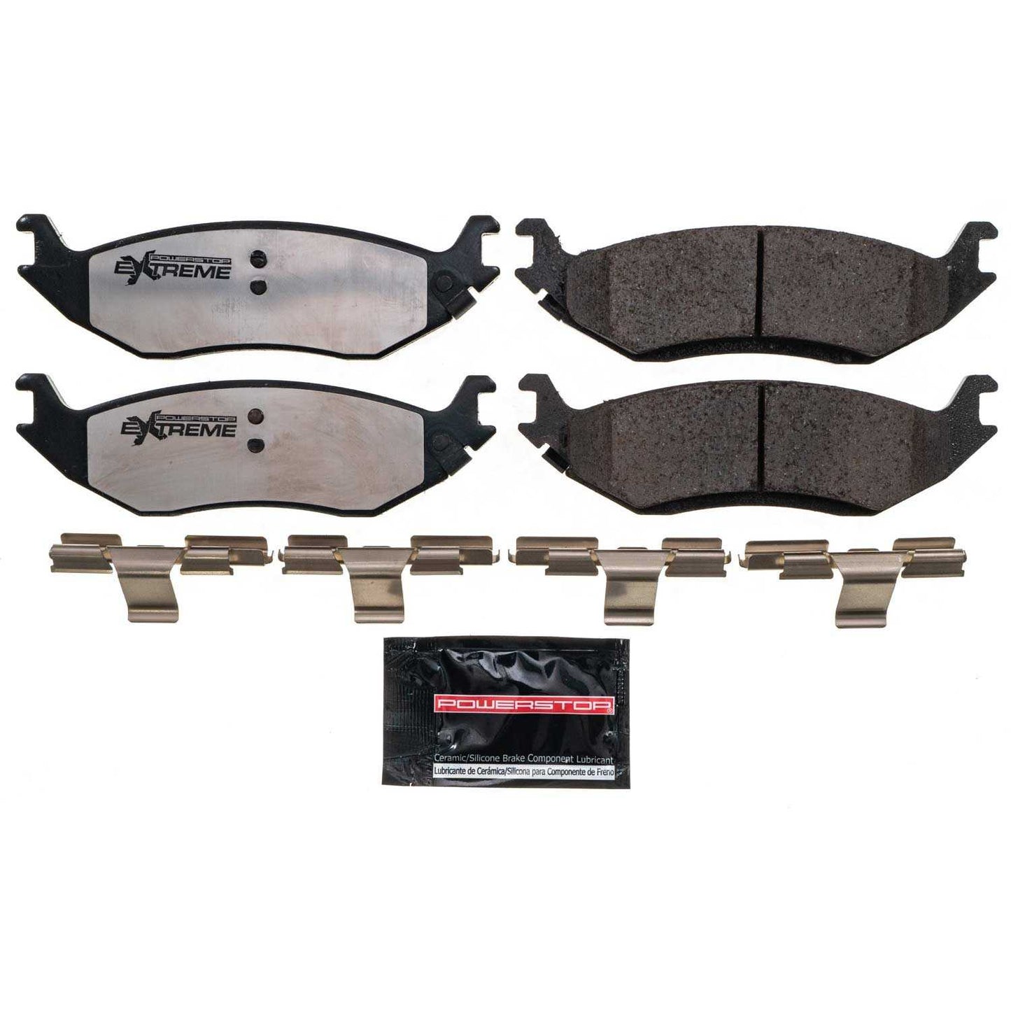 PowerStop Power Stop 07-09 Chrysler Aspen Rear Z36 Truck & Tow Brake Pads w/Hardware Z36-898