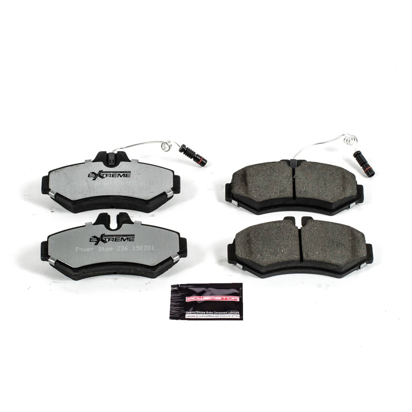 PowerStop Power Stop 03-06 Dodge Sprinter 2500 Rear Z36 Truck & Tow Brake Pads w/Hardware Z36-928