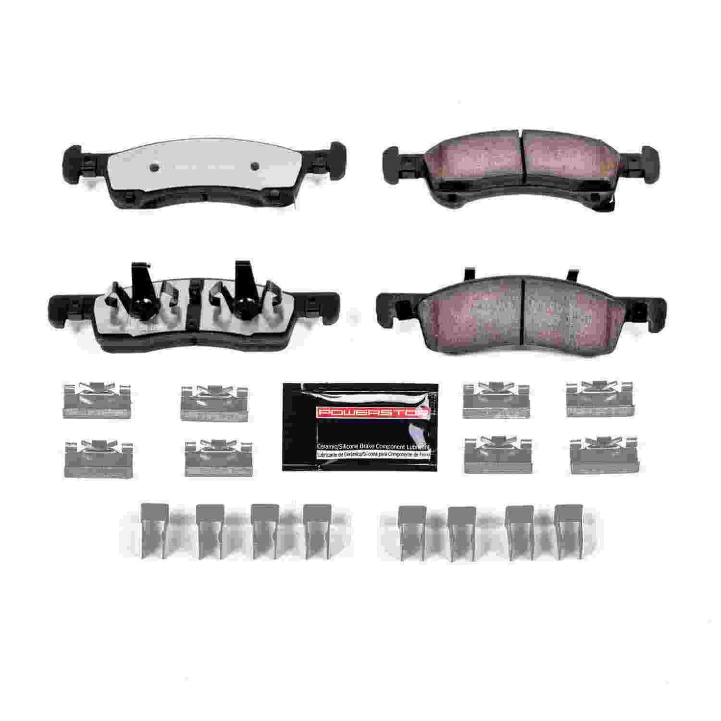 PowerStop Power Stop 03-06 Ford Expedition Front Z36 Truck & Tow Brake Pads w/Hardware Z36-934