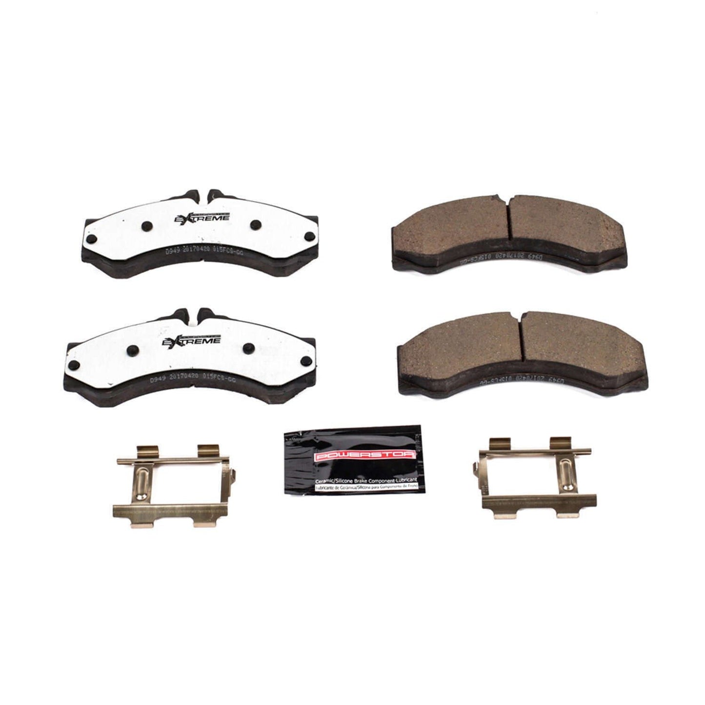 PowerStop Power Stop 03-06 Dodge Sprinter 2500 Front or Rear Z36 Truck & Tow Brake Pads w/Hardware Z36-949B