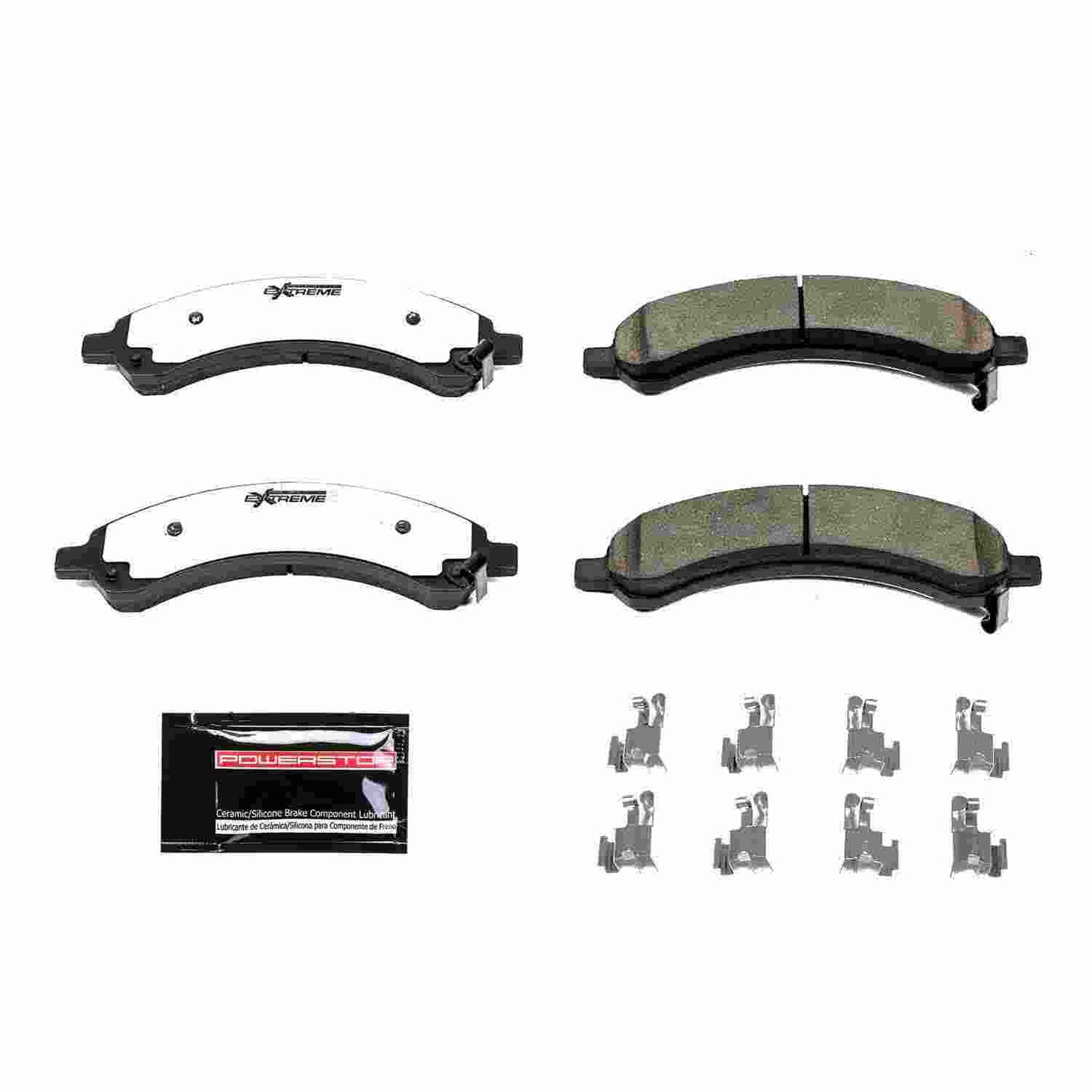 PowerStop Power Stop 03-09 Chevrolet Express 3500 Rear Z36 Truck & Tow Brake Pads w/Hardware Z36-989