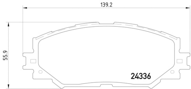 Hella Pagid Disc Brake Pad Set 355006861