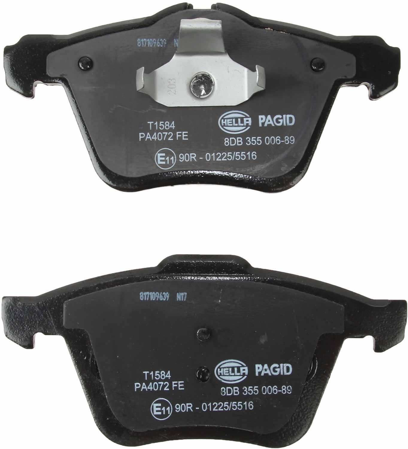 Hella Pagid Disc Brake Pad Set 355006891