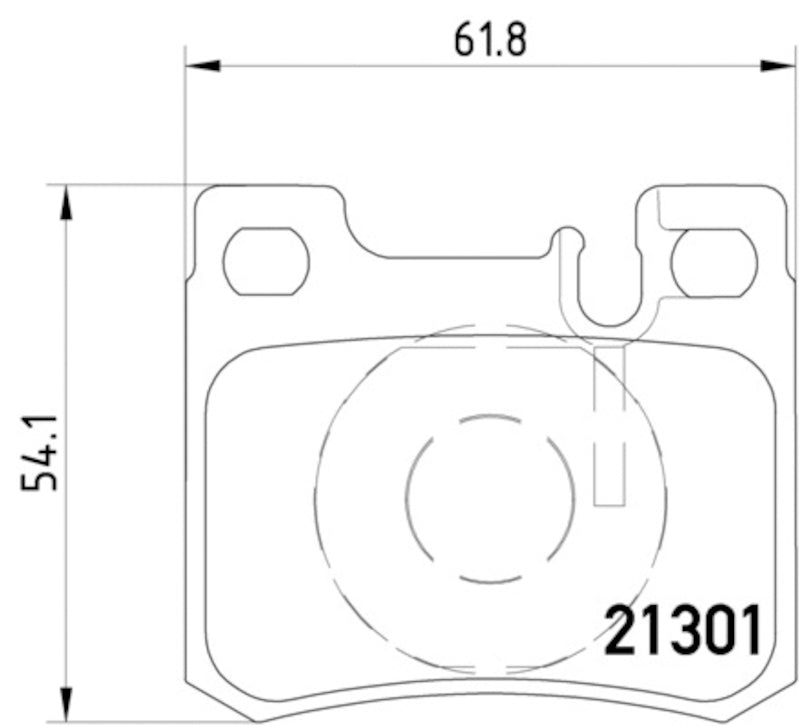 Hella Pagid Disc Brake Pad Set 355007671