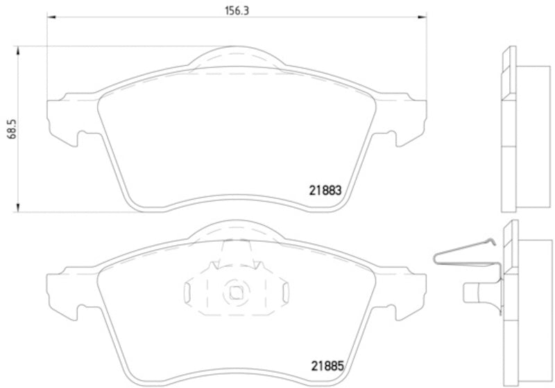 Pagid Disc Brake Pad
