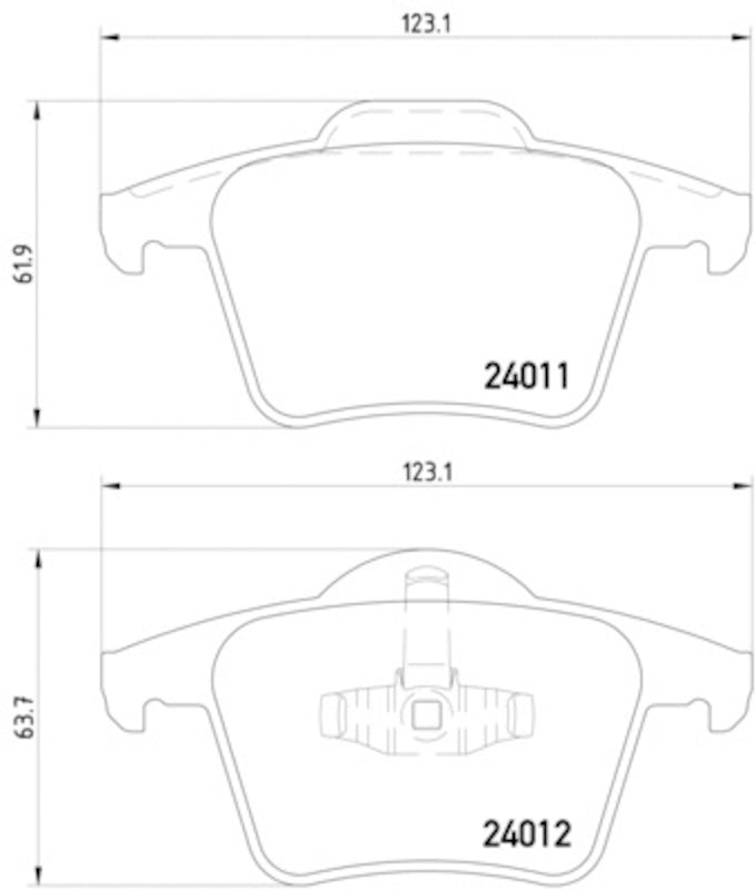 Pagid Disc Brake Pad