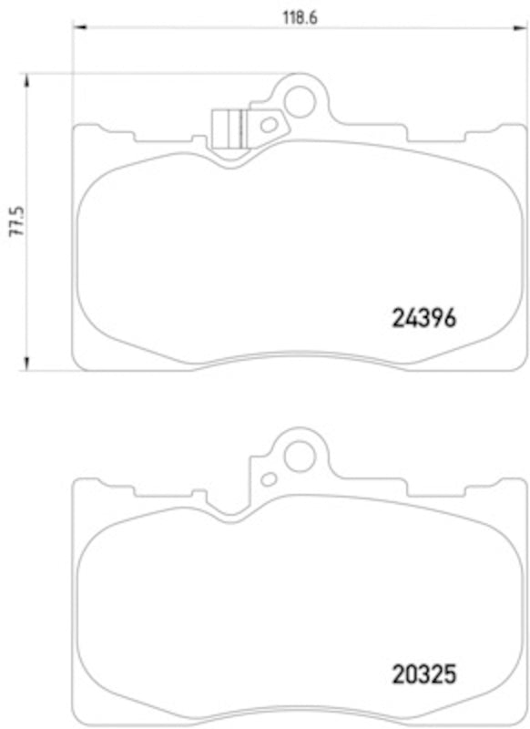Hella Pagid Disc Brake Pad Set 355012121