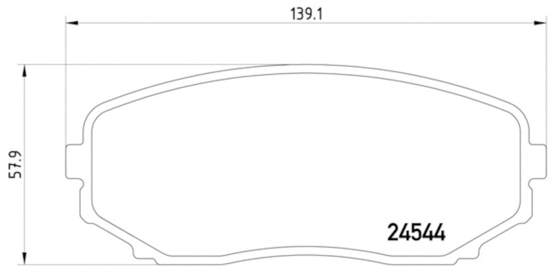 Hella Pagid Disc Brake Pad Set 355013251