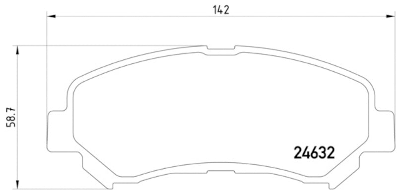 Hella Pagid Disc Brake Pad Set 355013781
