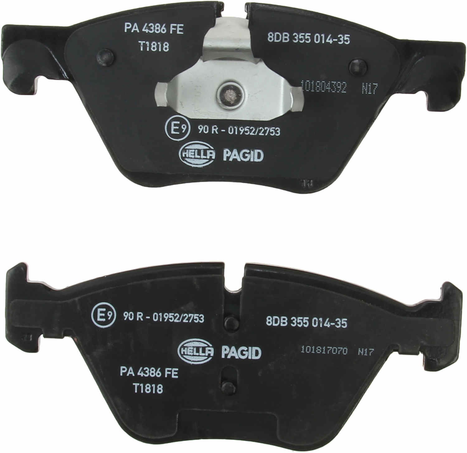 Hella Pagid Disc Brake Pad Set 355014351
