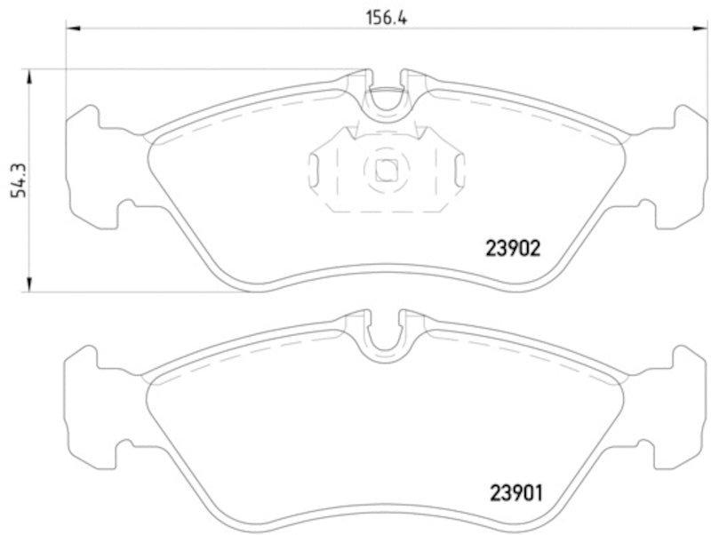 Hella Pagid Disc Brake Pad Set 355014401