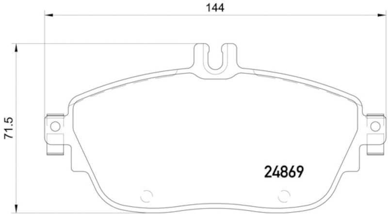 Pagid Disc Brake Pad