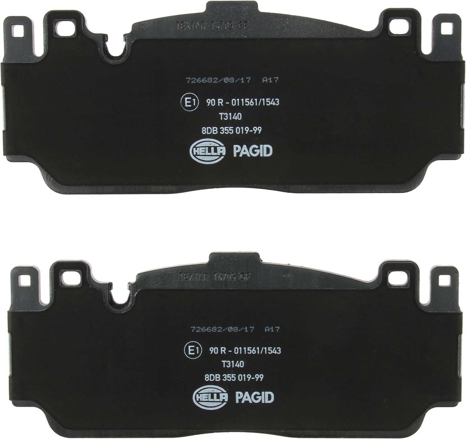 Hella Pagid Disc Brake Pad Set 355019991