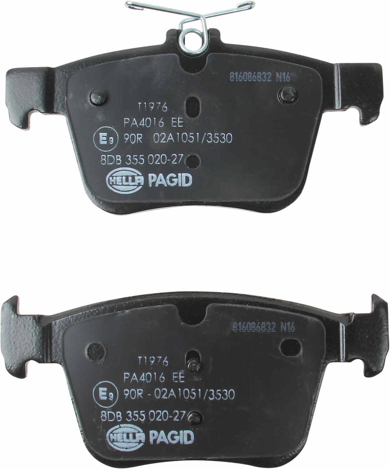 Hella Pagid Disc Brake Pad Set 355020271