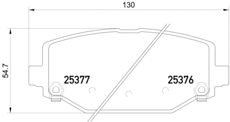 Hella Pagid Disc Brake Pad Set 355020311