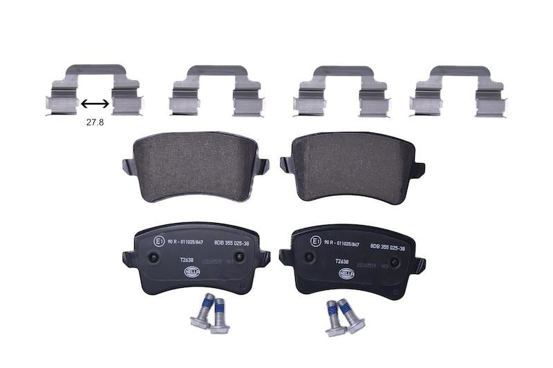 Hella Pagid Disc Brake Pad Set 355025381