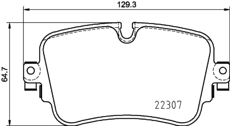 Hella Pagid Disc Brake Pad Set 355025681