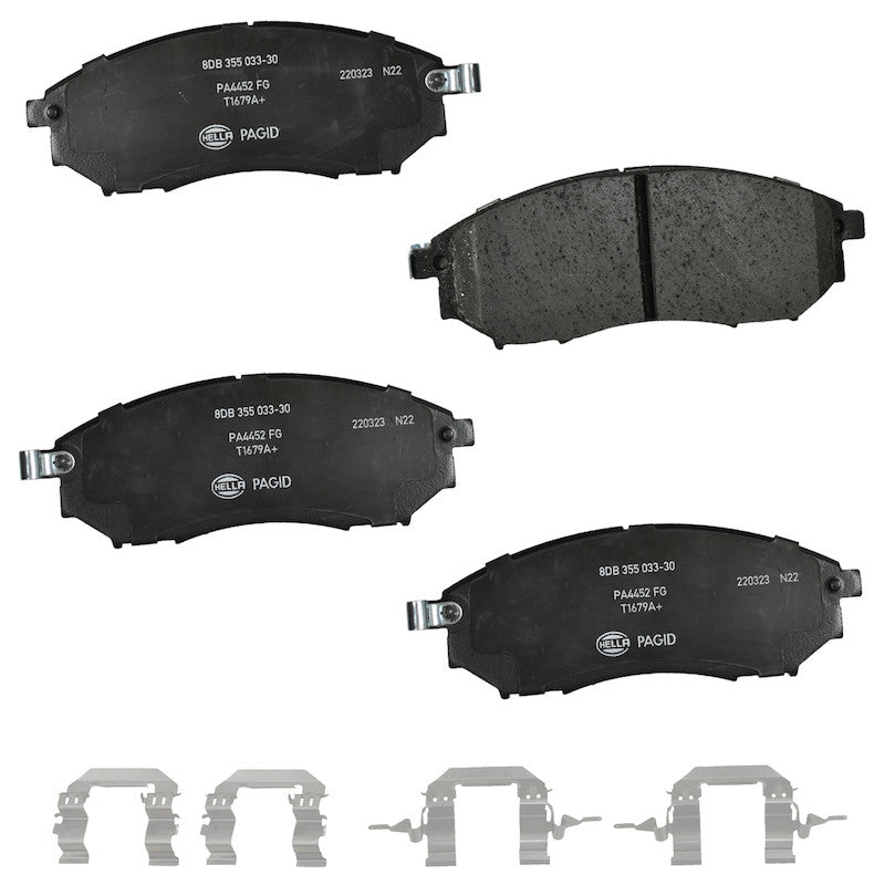 Hella Pagid Disc Brake Pad Set 355033301