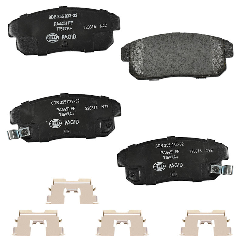 Hella Pagid Disc Brake Pad Set 355033321