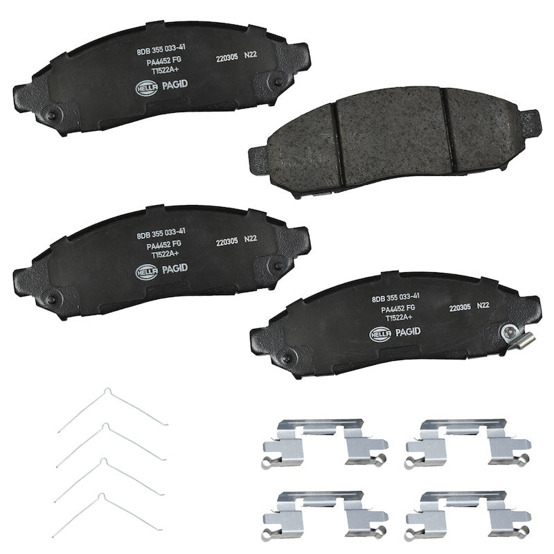 Hella Pagid Disc Brake Pad Set 355033411