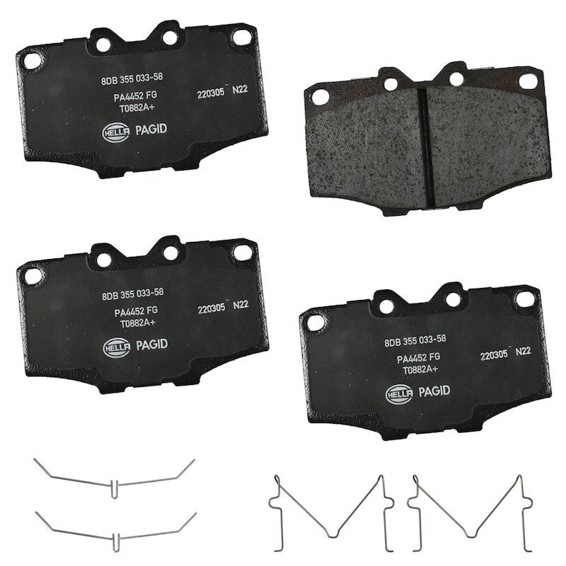 Hella Pagid Disc Brake Pad Set 355033581