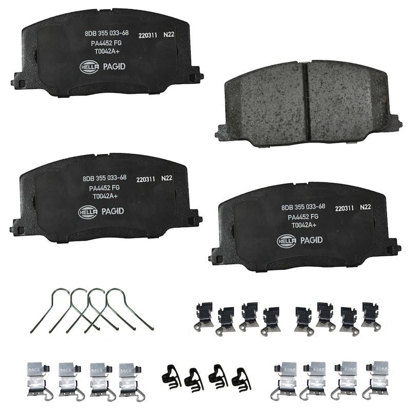 Hella Pagid Disc Brake Pad Set 355033681