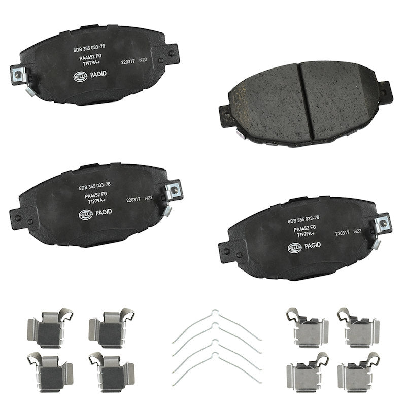 Hella Pagid Disc Brake Pad Set 355033781