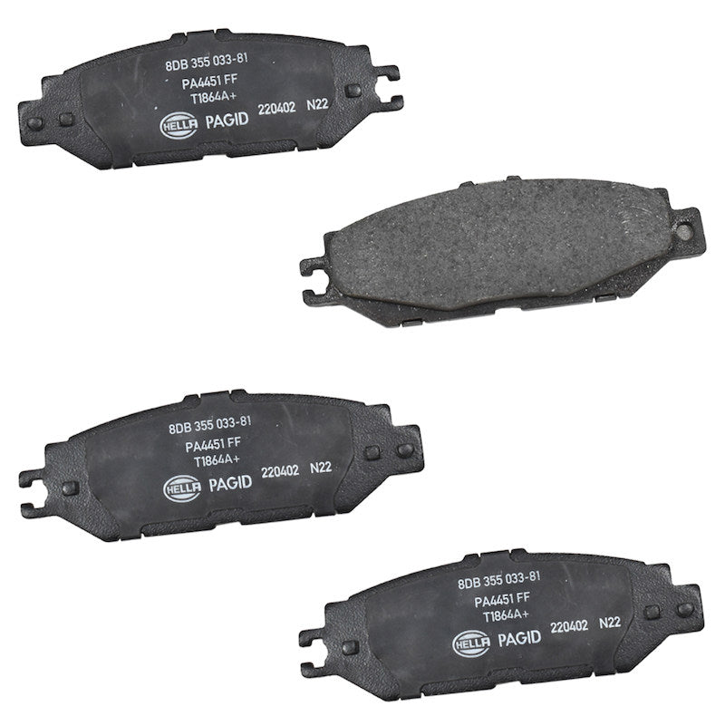 Hella Pagid Disc Brake Pad Set 355033811