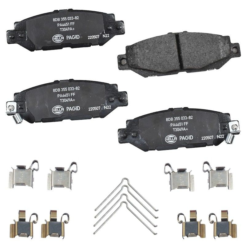 Hella Pagid Disc Brake Pad Set 355033821
