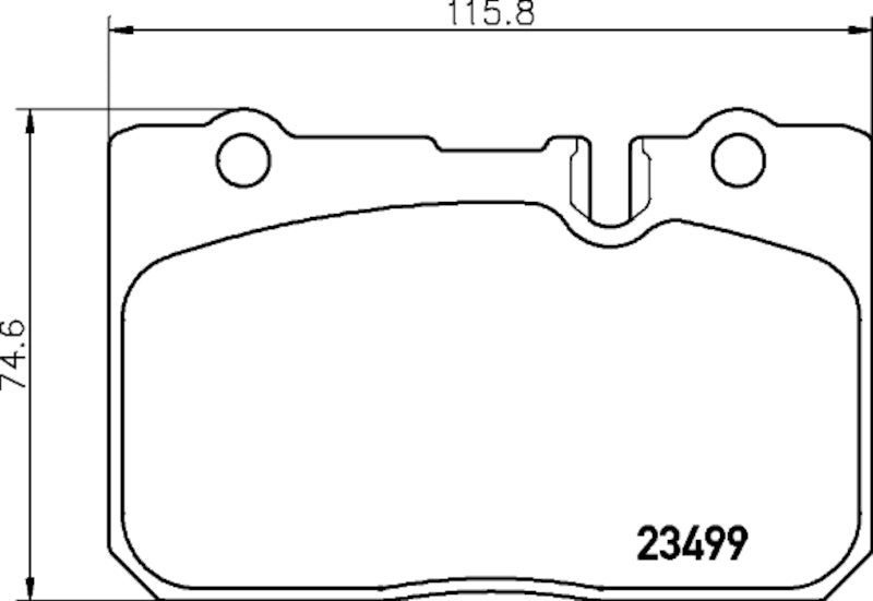 Hella Pagid Disc Brake Pad Set 355033891