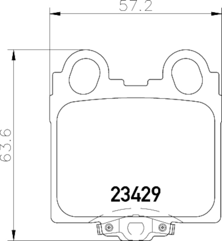 Hella Pagid Disc Brake Pad Set 355033921