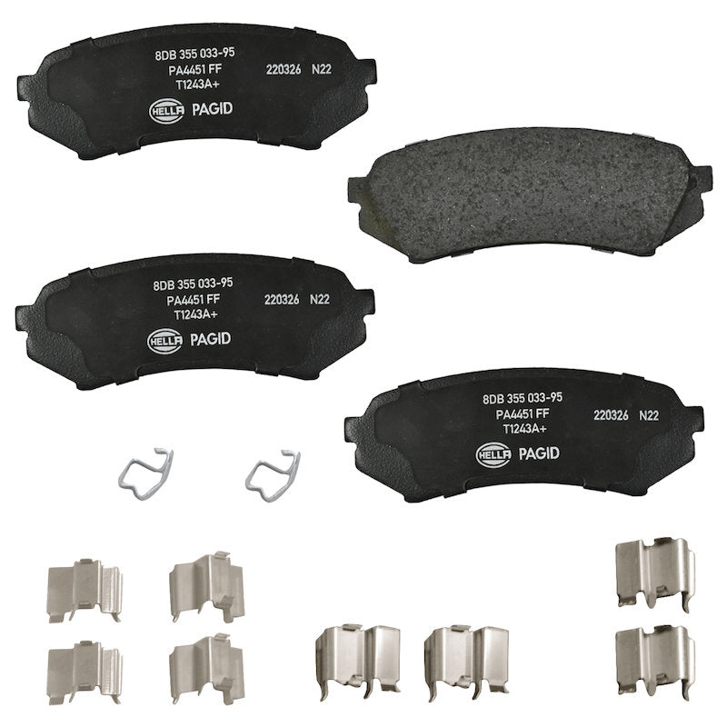 Hella Pagid Disc Brake Pad Set 355033951