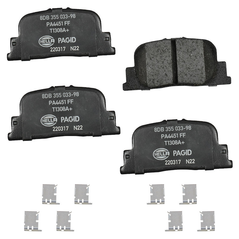 Hella Pagid Disc Brake Pad Set 355033981