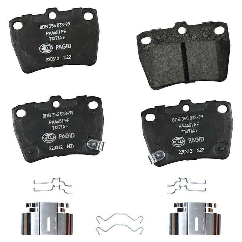 Hella Pagid Disc Brake Pad Set 355033991